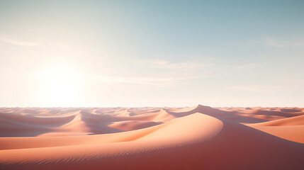 Fototapeta na wymiar 美しい砂漠の世界