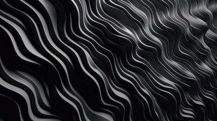 black and white background with waves