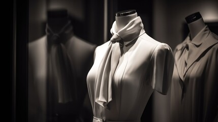 mannequin dressed in a suit