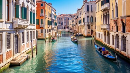Obraz na płótnie Canvas city grand canal venice italy