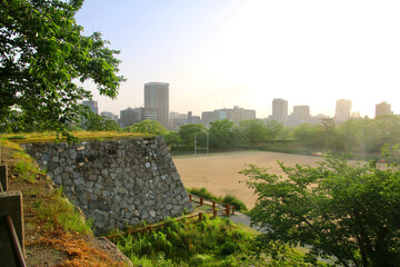 Fototapeta na wymiar 福岡城跡（福岡県・福岡市）