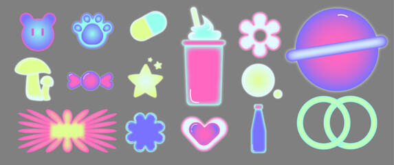 Shiny Bubbly Element 2