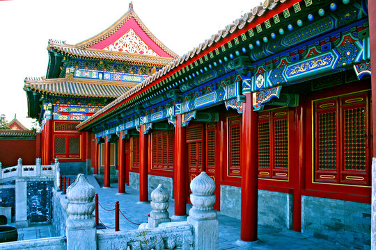 Cidade Proibida em Pequim. China.