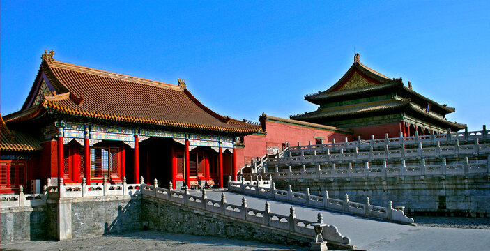Cidade Proibida em Pequim. China.