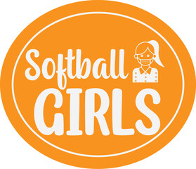 Softball Mom. Baseball T-Shirt design, Vector graphics, typographic posters, or banners.