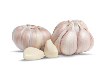 Garlic Isolated on white background