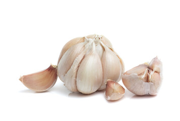 Garlic Isolated on white background