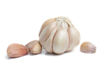 Garlic Isolated on white background