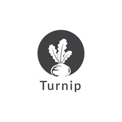 turnip logo design vector template, 