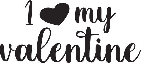 1 love my valentine