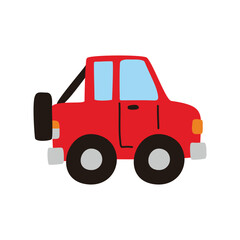 Car Cartoon Illustration