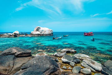 Obraz premium Beach and sea at Koh Tao, Thailand