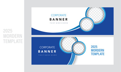 modern banner design template