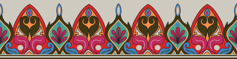 carpet pattern Textile digital design motif pattern decor hand made artwork frame gift card wallpaper women cloth front back and duppata print element of baroque ornament paisley abstract border rug