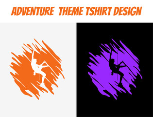 climber Outdoor tshirt design. t-shirt rock climbing. climbing tshirt design. adventure tshirt design. 
