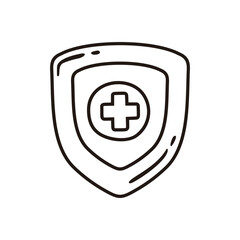 Obraz premium Medical Doodle Illustration