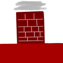 red brick wall