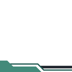 Futuristic Border Shape