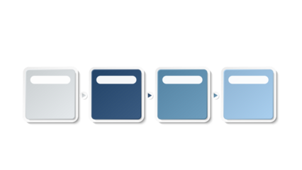 Infographic process design 4 options or steps.