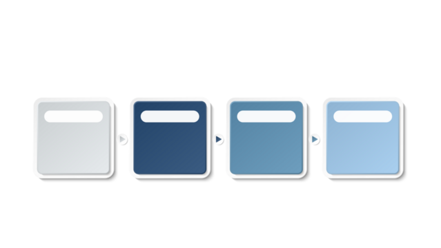 Infographic process design 4 options or steps.