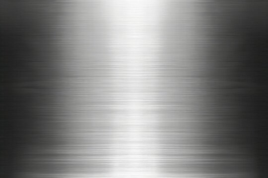 An aluminum shiny metal background texture. Created with Generative AI technology