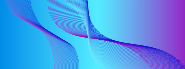 gradient abstract background with waves. Vector illustration abstract graphic design banner pattern presentation background wallpaper web template.