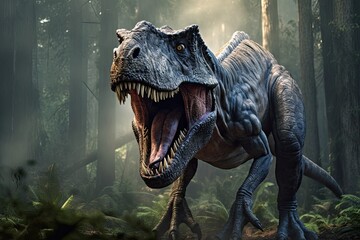 Trex as Tyrannosaurus Rex In New Dinosaurs Age