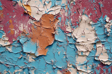 Chipped Paint Texture Background Wallpaper Design