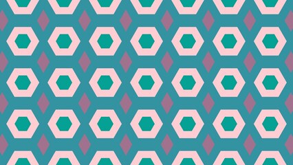 geometric pattern design with multi kaleidoscope motifs. fabrics and batik motifs