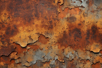 Rusted Iron Texture Background Wallpaper Design