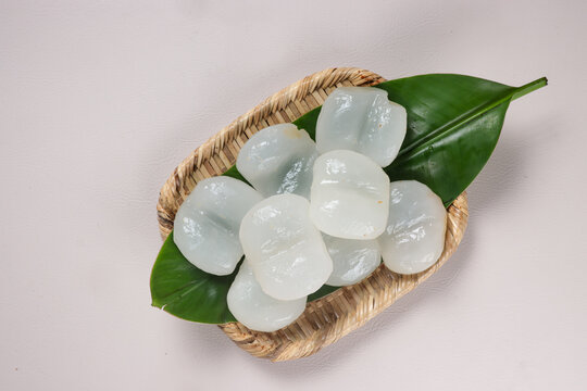 Borassus Flabellifer or Ice Apple or Wine Palm or Doub Palm - Young Fruit with Sweet and Healthy Water. In Indonesia Commonly Known is Siwalan or Buah lontar or Palm Fruit.

