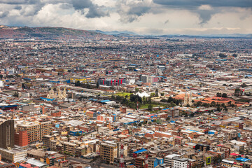 Fototapeta na wymiar Bogota Cityscape, HDR Image