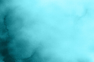 Turquoise Watercolour Background, Digital Paper, Teal Water Color Texture