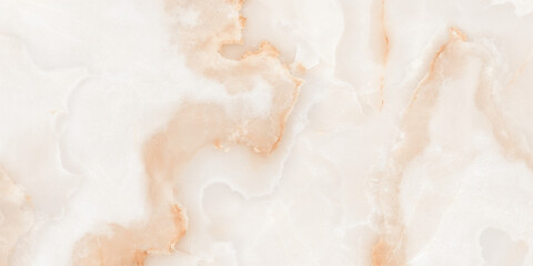 Beige Color Onyx Marble Texture, Polished Italian Onyx Stone Texture For Interior Glossy Background...