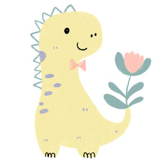 Cute dinosaur doodle