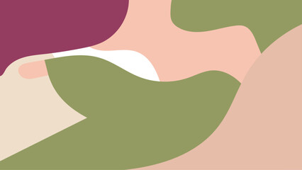 Abstract Shape Colourful Background