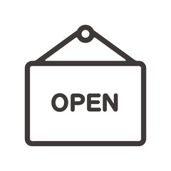 製品設計やアプリ開発やプログラミングに使える、シンプルで使いやすいショッピング・開店アイコン