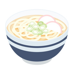 小松うどんのイラスト