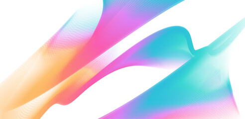 Abstract wave lines. Liquid color shapes.