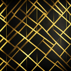 Luxury abstract black metal background with golden light lines| 3D banner dark royal red color | Wavy fluid modern deluxe background | Generated AI
