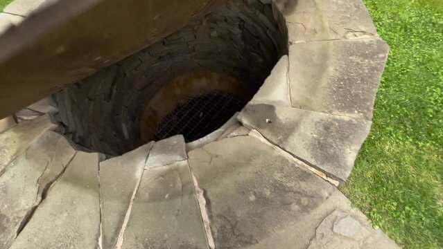 original well at the Home of the Knights, Joseph Sr and Newel Knight and the place of the first branch of the church of Christ, Mormons located in Colesville,  New York near Bainbridge.