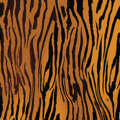 Tiger Stripe Skin Pattern Texture
