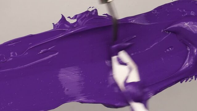 acrylic paint texture with spatula
