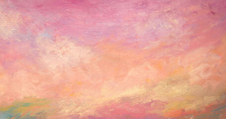 Abstract colorful art background acrylic paint brush strokes, Artwork for creative design.  