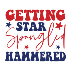 Getting Star Spangled Hammered svg