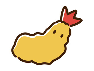 エピフライのキャラクターのかわいいデフォルメイラスト