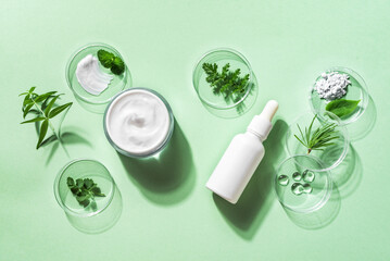 Organic skin care cosmetic products