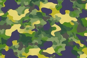 Camouflage seamless pattern