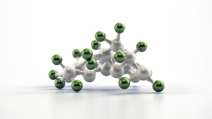 3d render of a molecule