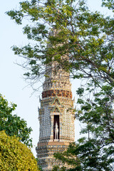 Wat Arun Temple at sunset landmark of Bangkok, Thailand.